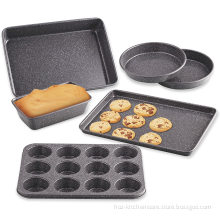 Heavy Gauge Cake/Cookie/Muffin/Loaf Nonstick Bakeware Set